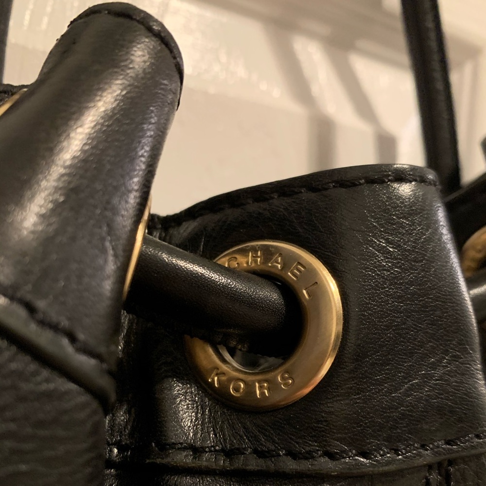 Authentic Michael Kors Leather Hobo - image 2